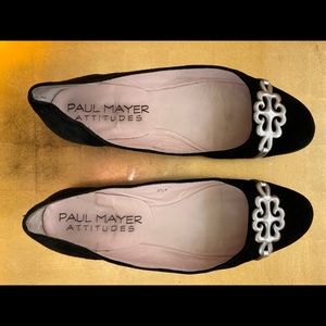 Paul Mayer Attitudes Black Flats